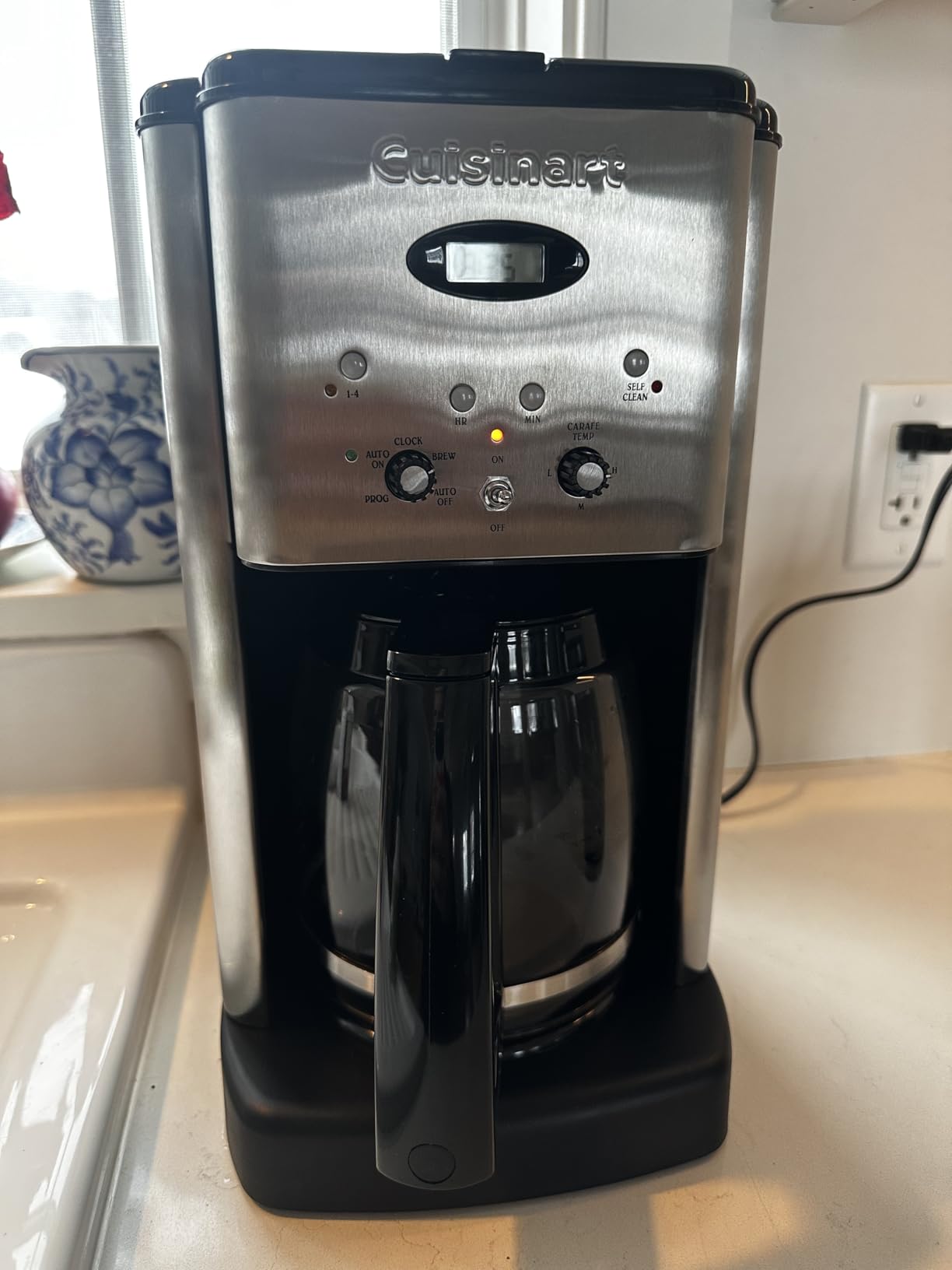 Cuisinart DCC-1200P1 Brew Central 12-Cup Programmable Coffeemaker, Brushed Chrome customer photo 2