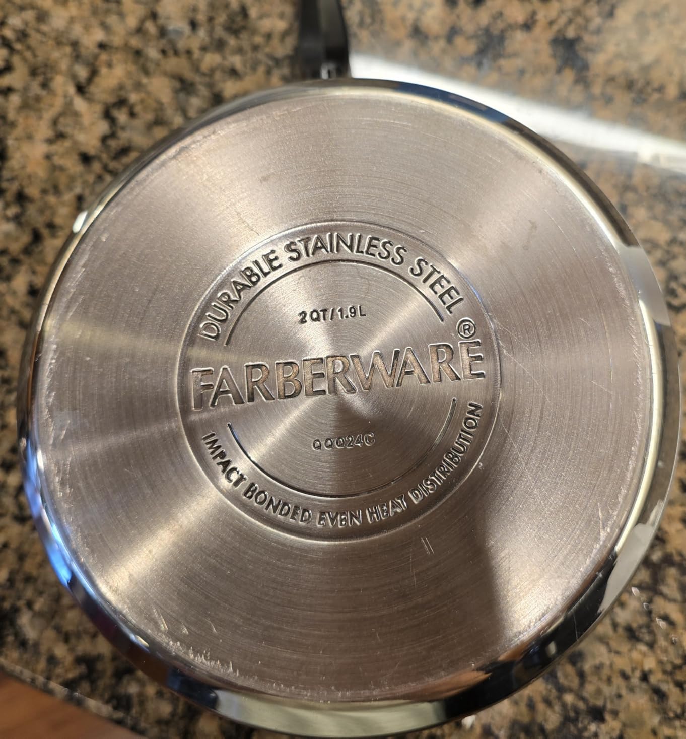 Farberware Classic Series Stainless Steel Pots and Pans Set, 15-Piece | Nonstick cookware, even heating, cooking pot set, induction compatible, dishwasher safe, oven safe customer photo 2