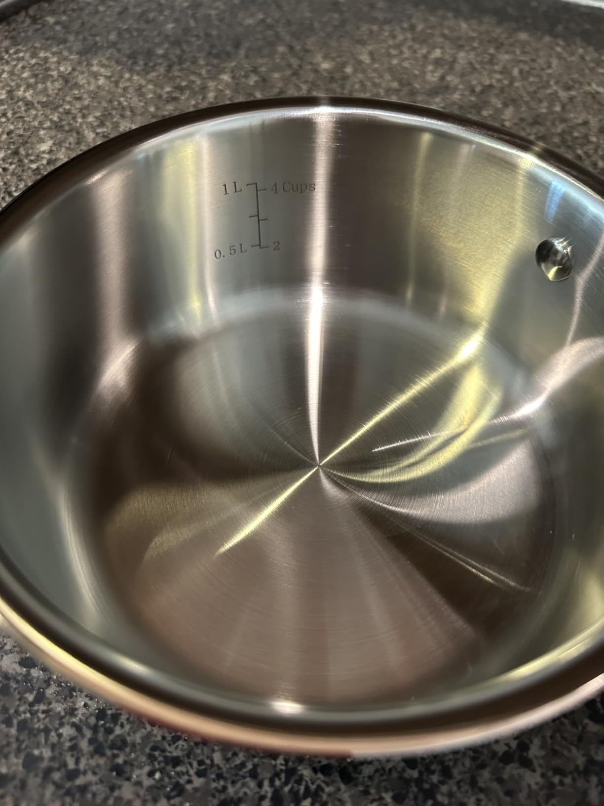 Cuisinart 1.5 Quart Sauce Pan with Cover, Stainless Steel Pot with Lid (719-16) customer photo 1