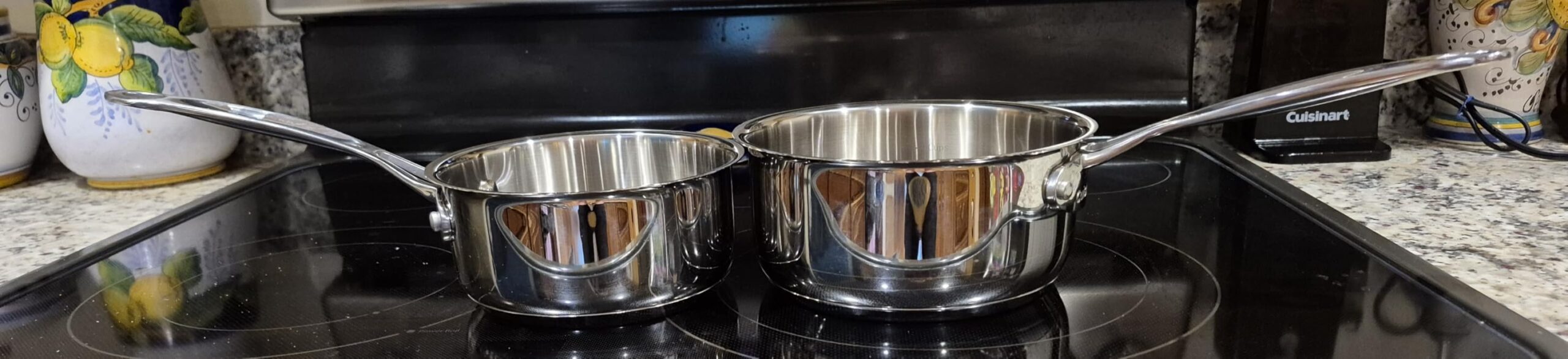 Cuisinart 1.5 Quart Sauce Pan with Cover, Stainless Steel Pot with Lid (719-16) customer photo 2