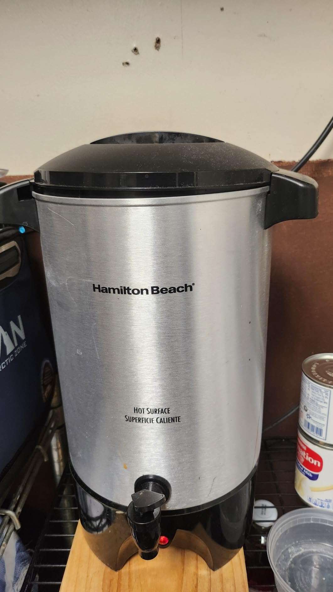 Hamilton Beach 45 Cup Coffee Urn and Hot Beverage Dispenser, Silver customer photo 2