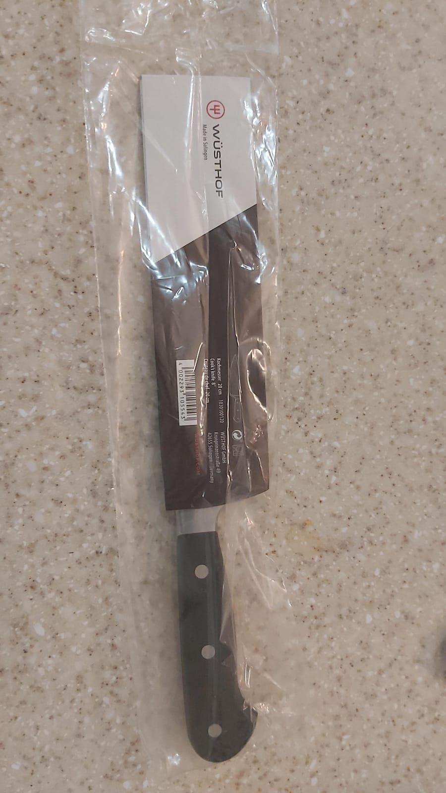 WÜSTHOF Classic 8 Inch Chef's Knife,Black,8-Inch customer photo 1