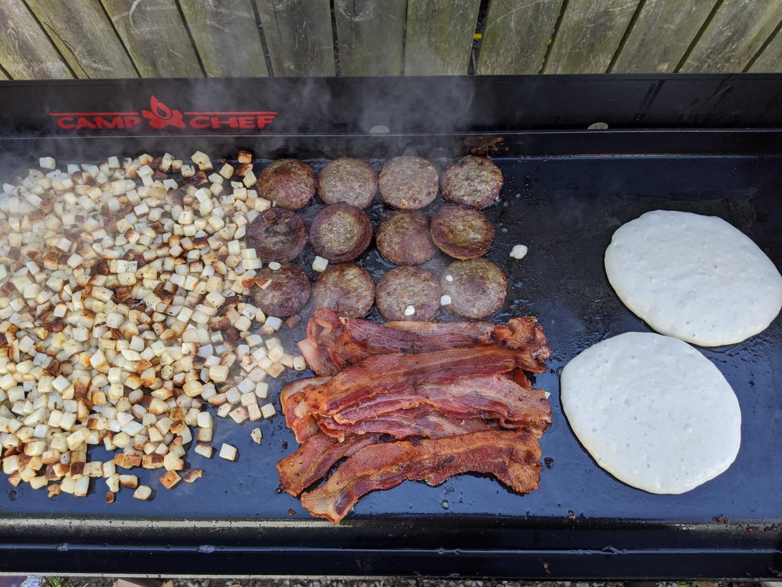 Camp Chef SG60 Deluxe Double Burner Steel Professional Griddle (Steel) customer photo 1