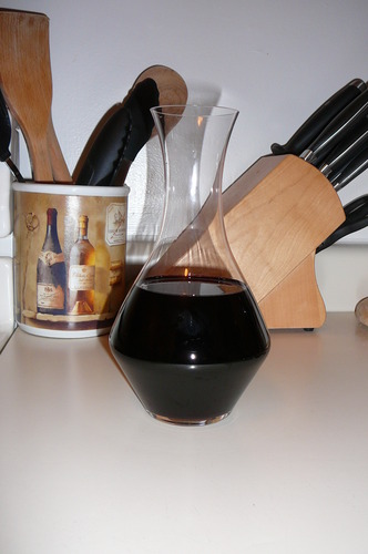 Riedel Cabernet Wine Decanter, Red Wine Decanter Crystal Glass 1440/13, 37 1/8 oz capacity, 9 inches high customer photo 2