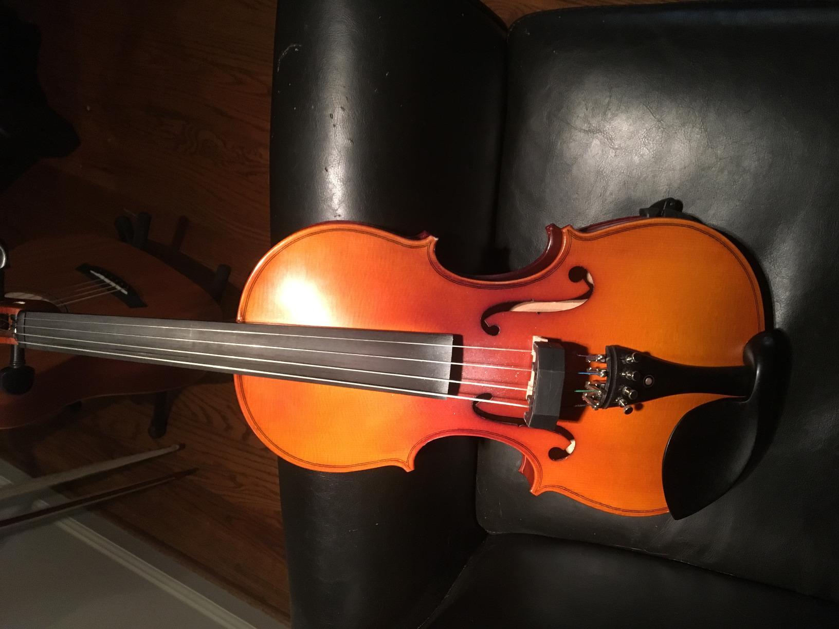 Cecilio 12 Inch Viola Solid Wood Acoustic Viola with Ebony Fittings customer photo 1