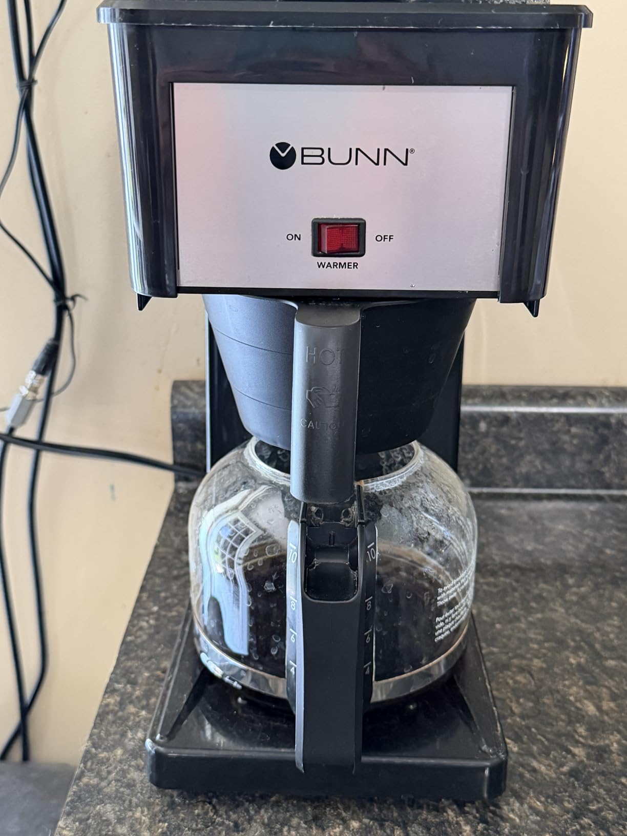 BUNN GRB Velocity Brew 10-Cup Home Coffee Brewer, Black customer photo 2