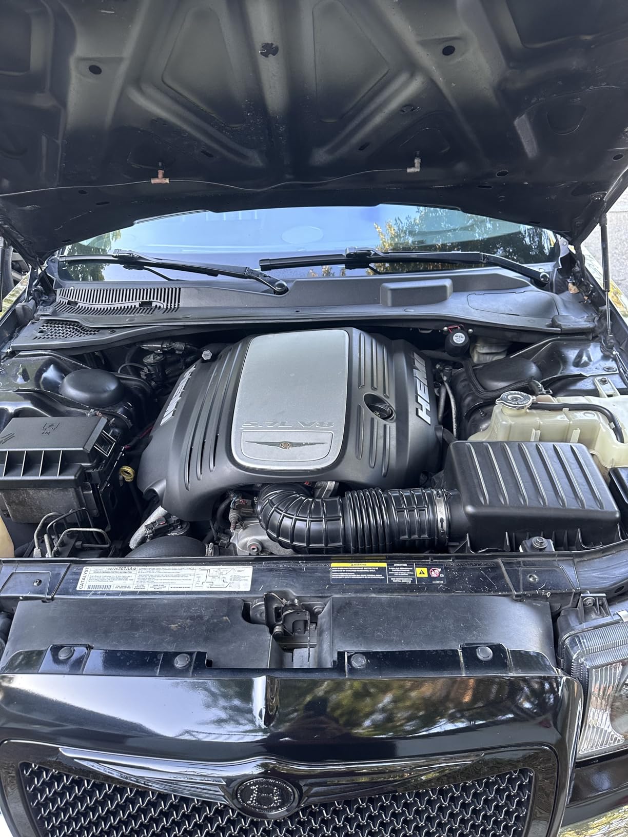 K&N Cold Air Intake System: High-Flow Air Filter, Increase Performance & Acceleration: Compatible with 2005-2019 Chrysler/Dodge: 300C, Challenger, Charger, Magnum, 57-1542 customer photo 2