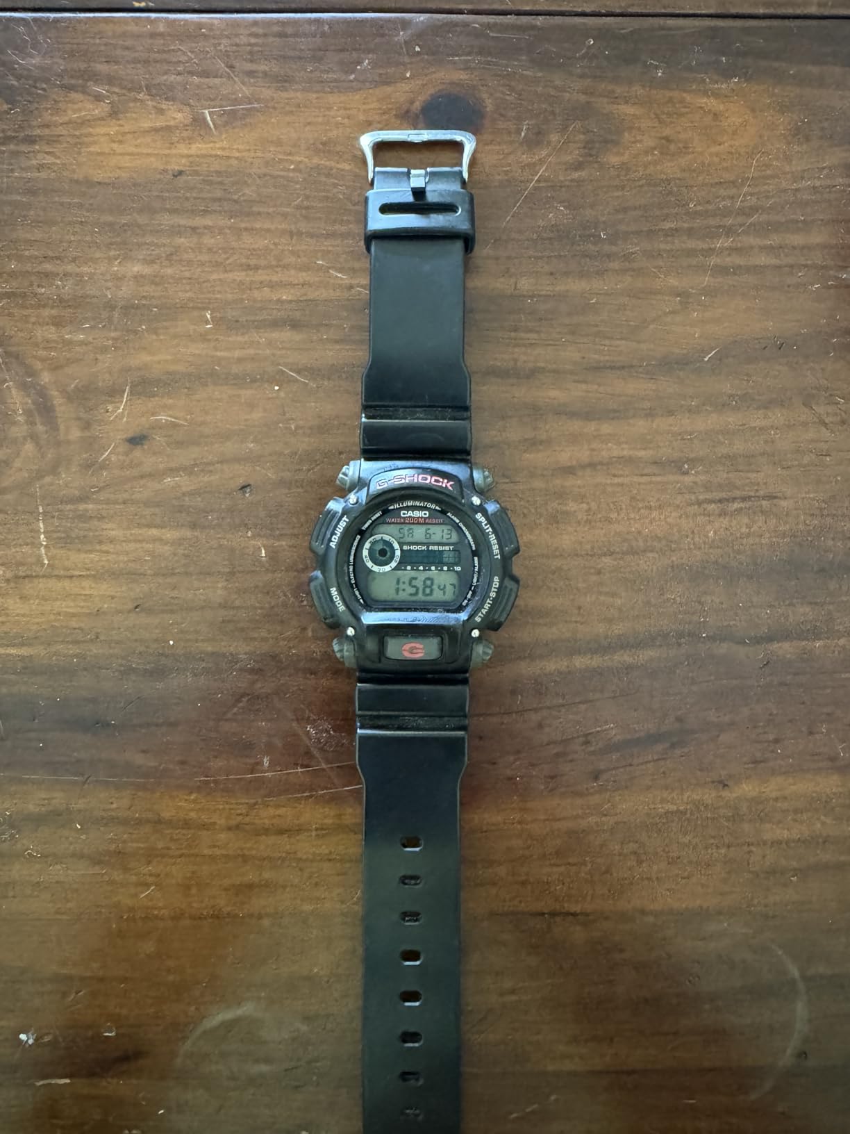 DW9052 Series | Men's Digital Watch | G-Shock | 1/100 SEC Stop Watch | Countdown Timer | LED Light | 200M WR | Shock Resistant | Multi Alarm | Auto Calendar | Dual Time | 2 Yr Batt customer photo 1