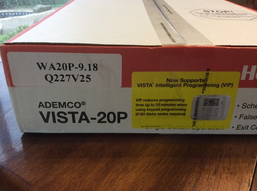 Honeywell VISTA-20P Ademco Control Panel, PCB in Aluminum Enclosure customer photo 1