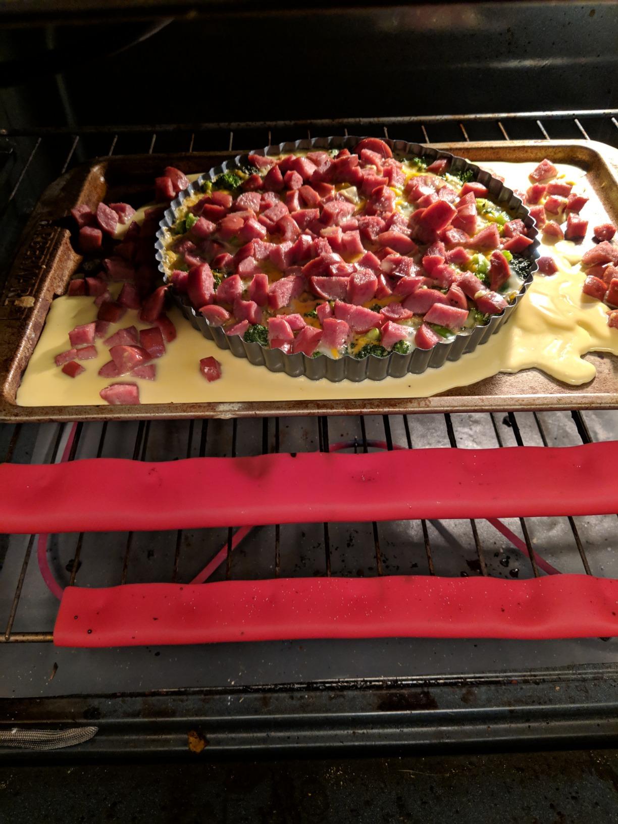 Fox Run Removable Bottom Non-Stick Tart and Quiche Pan, Loose Bottom Quiche Pan - 9.5-inch customer photo 1
