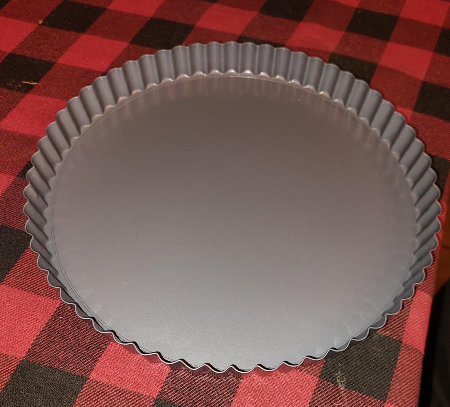Fox Run Removable Bottom Non-Stick Tart and Quiche Pan, Loose Bottom Quiche Pan - 9.5-inch customer photo 2