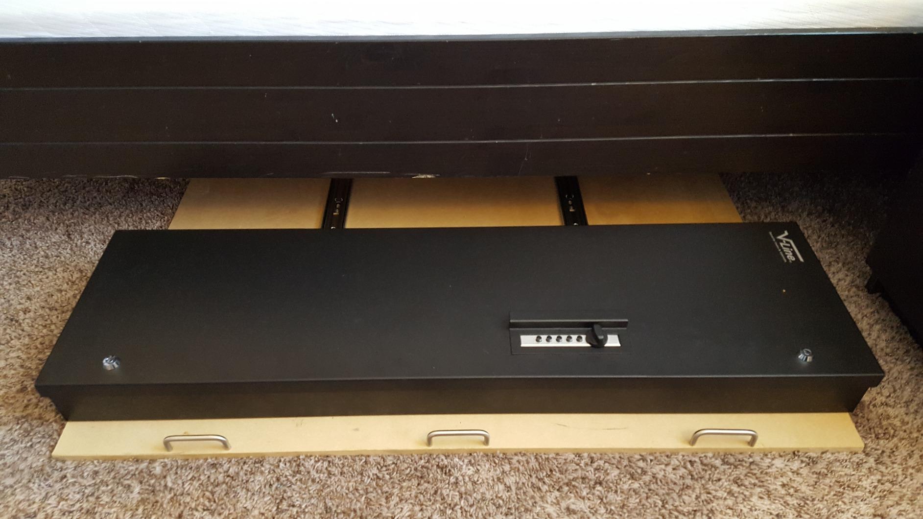 V-Line 31242-SA Quick Access Keyless Long Gun Safe (Black, 42