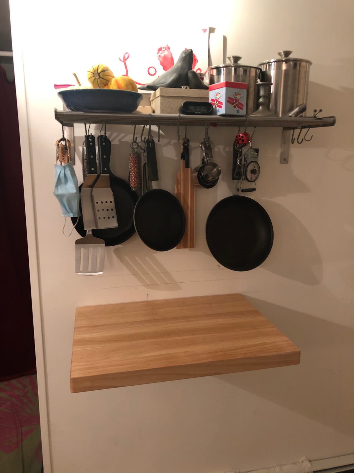 Winco WCB-1824 Wooden Cutting Board, 18-Inch by 24-Inch by 1.75-Inch | Inset handles, Minimizes dulling, Attractive appearance, Great for Charcuterie, Cheese, Appetizers and Buffet Displays customer photo 1