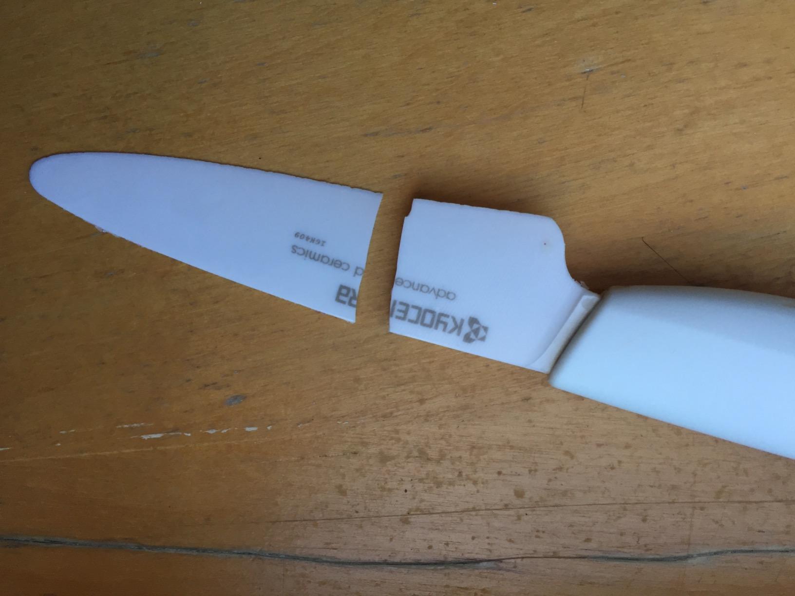 Kyocera Revolution 3-inch Paring Ceramic Knife, Black Handle, White Blade | Made in Japan Zirconia Blade, Lightweight Handle for Detailed Prep, Retains Whole Foods Flavor, Reduces Oxidation customer photo 2