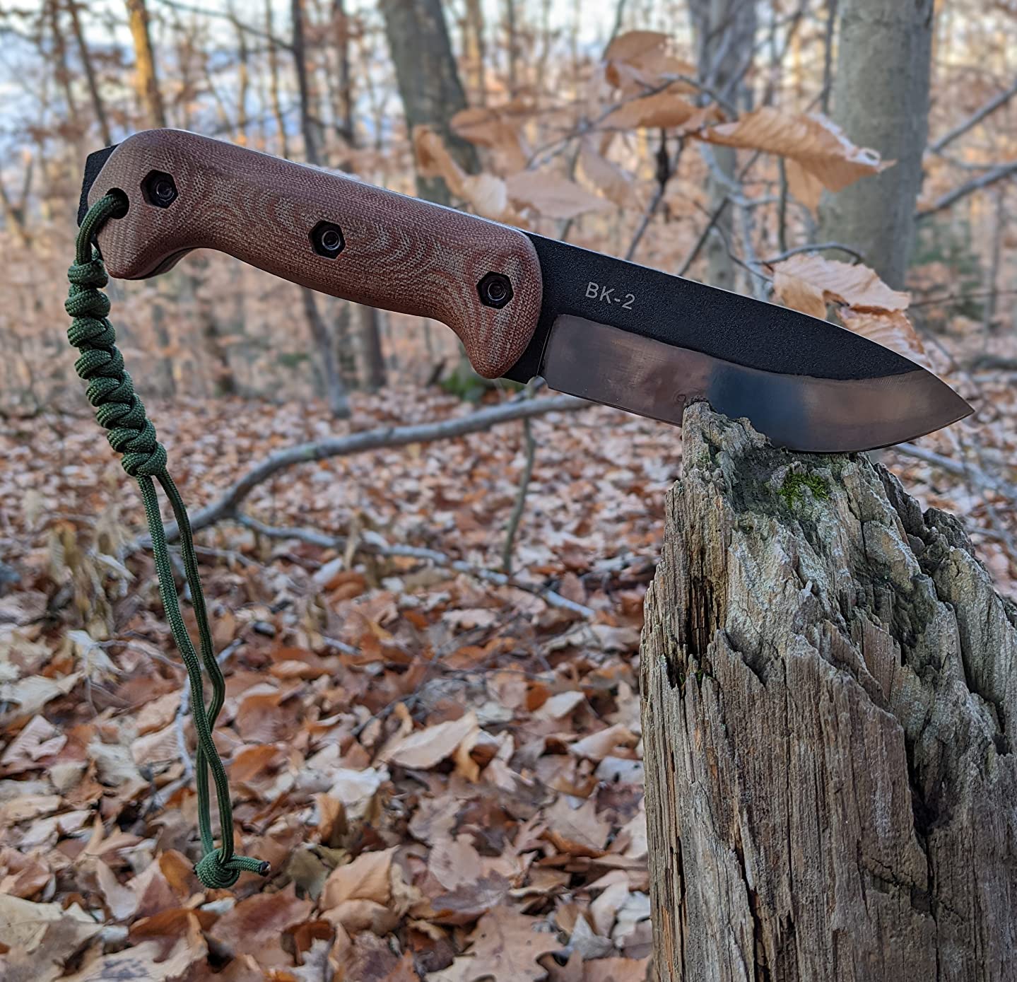 KA-BAR Becker BK2 Campanion Fixed Blade Knife, Carbon Steel customer photo 1