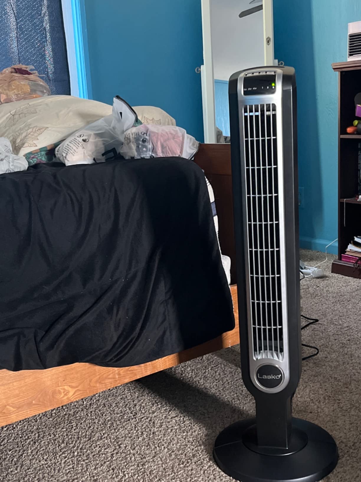 Lasko Oscillating Tower Fan with Remote Control - 36