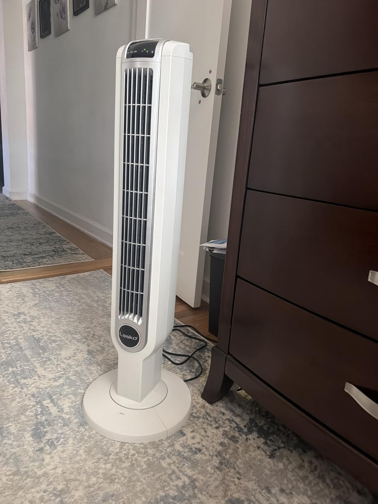 Lasko Oscillating Tower Fan with Remote Control - 36