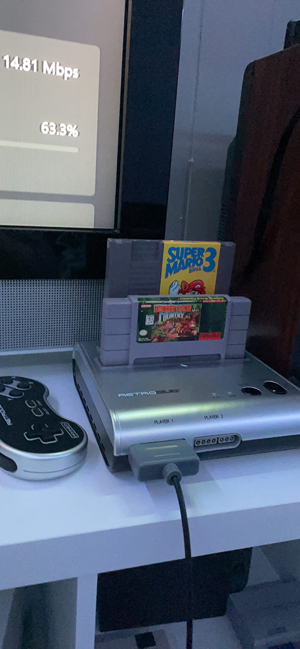 Retro-Bit Retro Duo 2 in 1 Console System - for Original NES/SNES - Silver | Play Original NES and SNES Games and Accessories customer photo 2