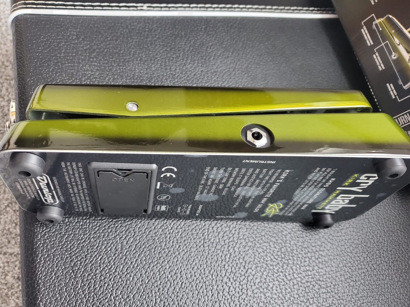 Kirk Hammett Cry Baby Wah (KH95) customer photo 2