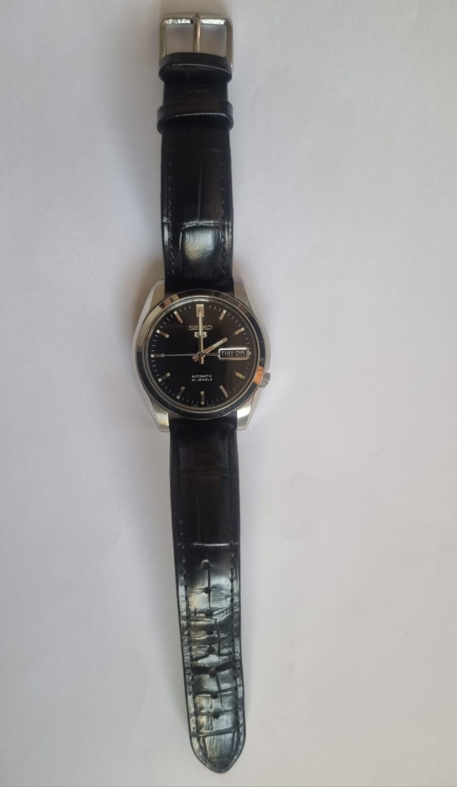 Men's SNK361 Stainless Steel Analog with Black Dial Watch customer photo 1