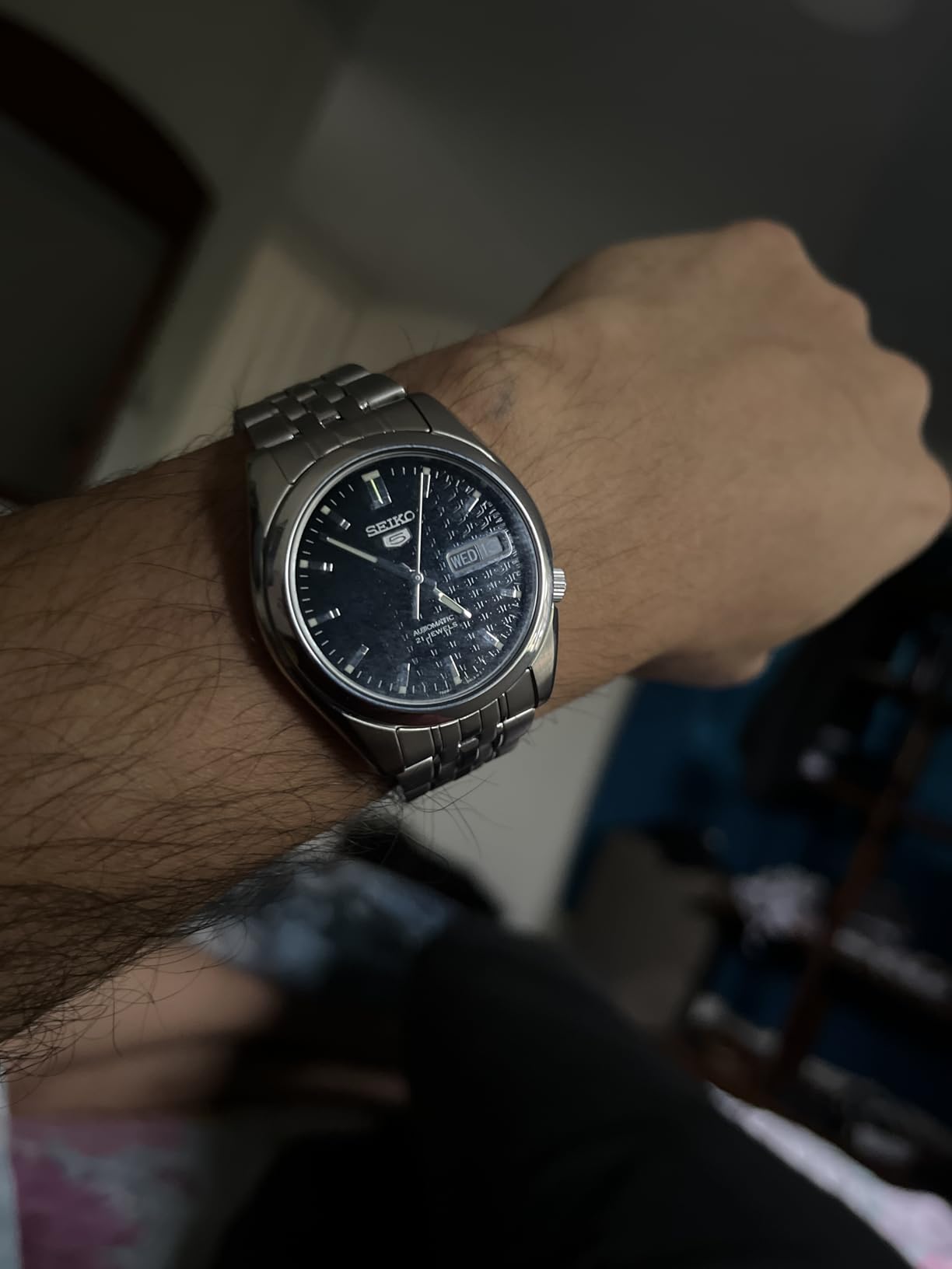 Men's SNK361 Stainless Steel Analog with Black Dial Watch customer photo 2