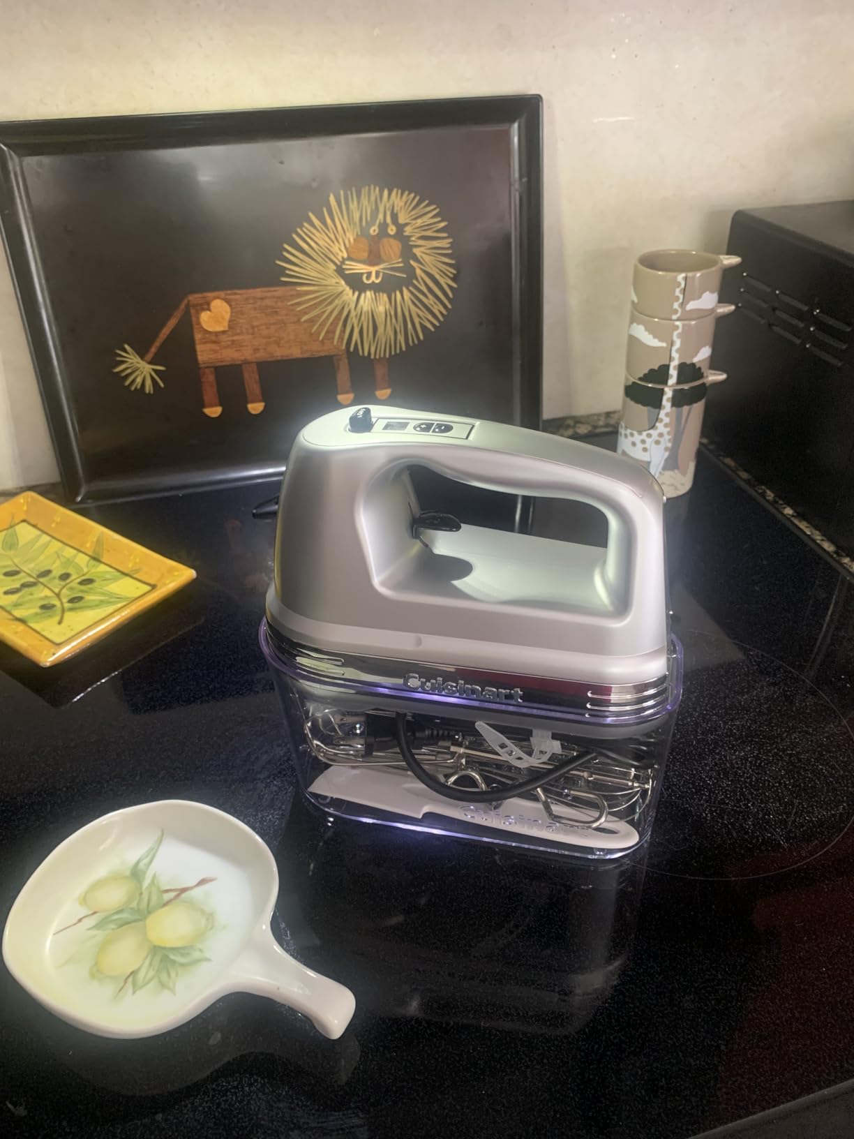 Cuisinart Power Advantage PLUS 9-Speed Hand Mixer, 220W-Motor Hand Blender Electric Mixer with 9 Speed Settings, Extra-Long Dishwasher-Safe Beaters, 3 Low Mixing Speeds, Storage Case, HM-90S, White customer photo 1