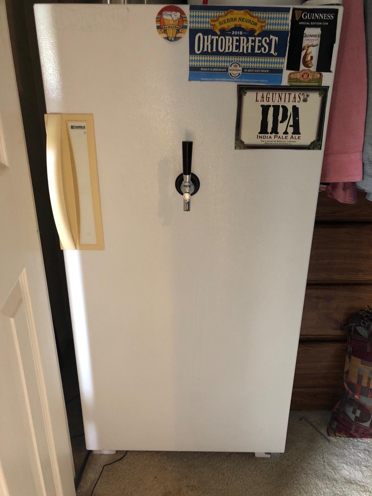 Kegco BF SHCK-5T Standard Homebrew Kegerator Conversion Kit with 5 lb Co2 Tank, Chrome customer photo 1
