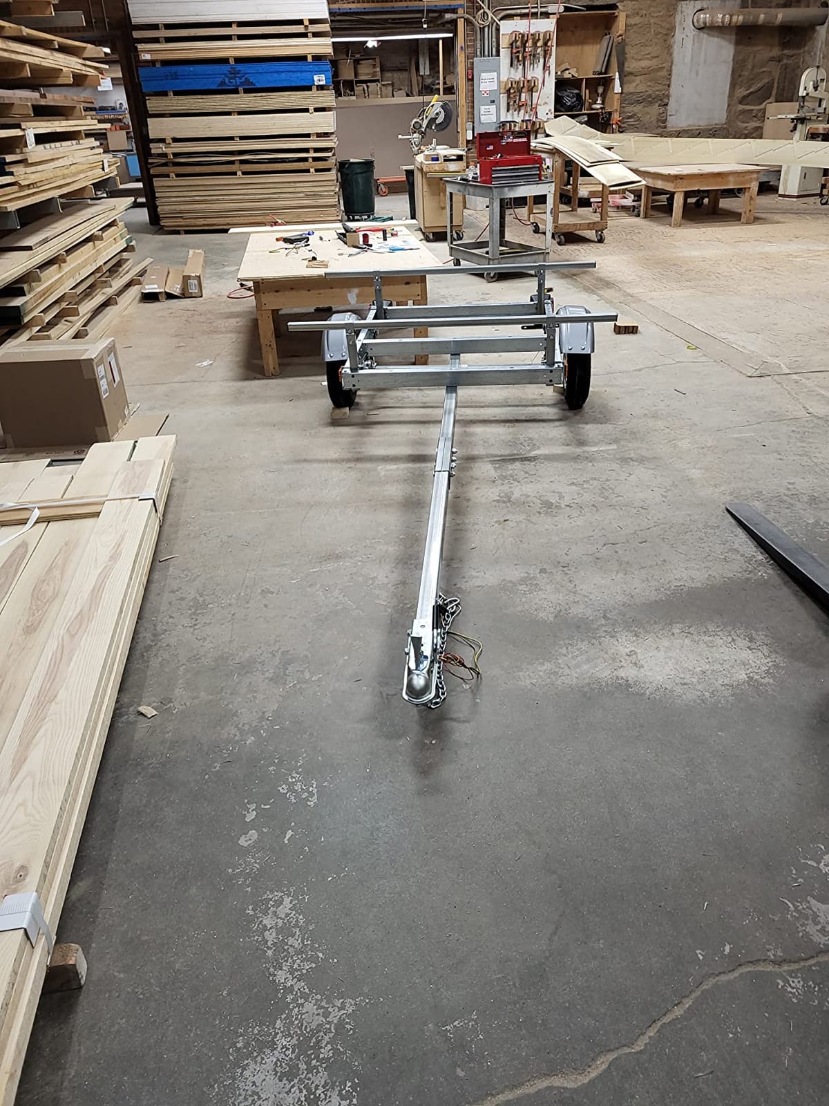 Malone MPG585 EcoLight Kayak Trailer | 14' / 400 lbs Capacity | Fully Submersible | Marine Grade Galvanized Steel Construction customer photo 1