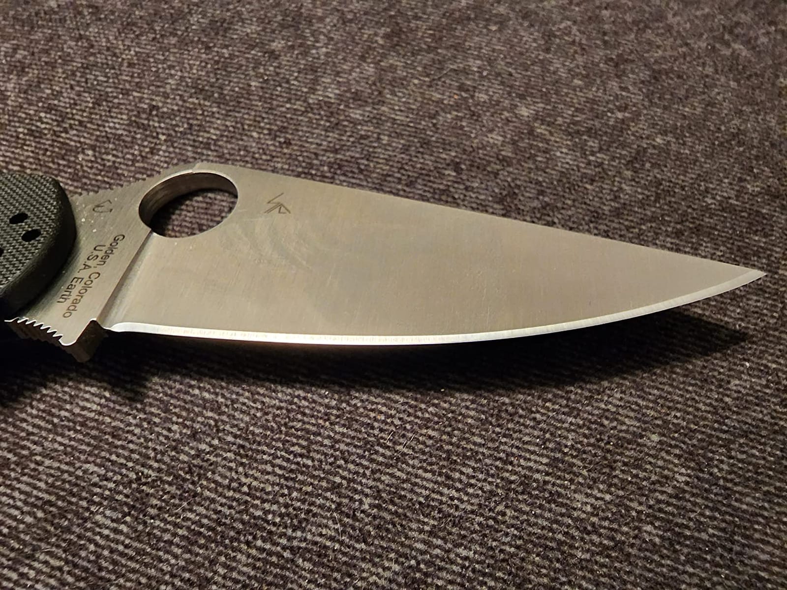 Spyderco Para Military 2 Folding Pocket Knife, PlainEdge | 8.26