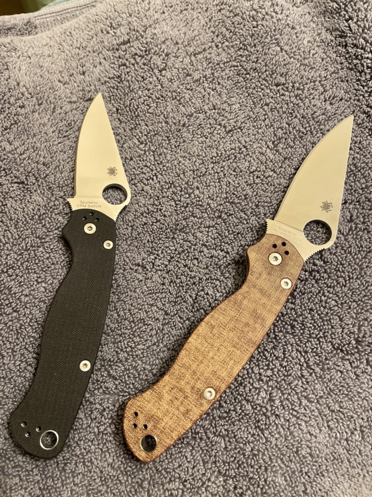 Spyderco Para Military 2 Folding Pocket Knife, PlainEdge | 8.26