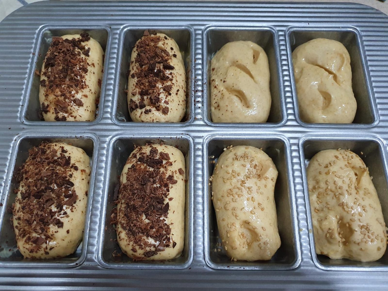 USA Pan Bakeware Nonstick Mini Loaf Pan, 8-Well customer photo 1