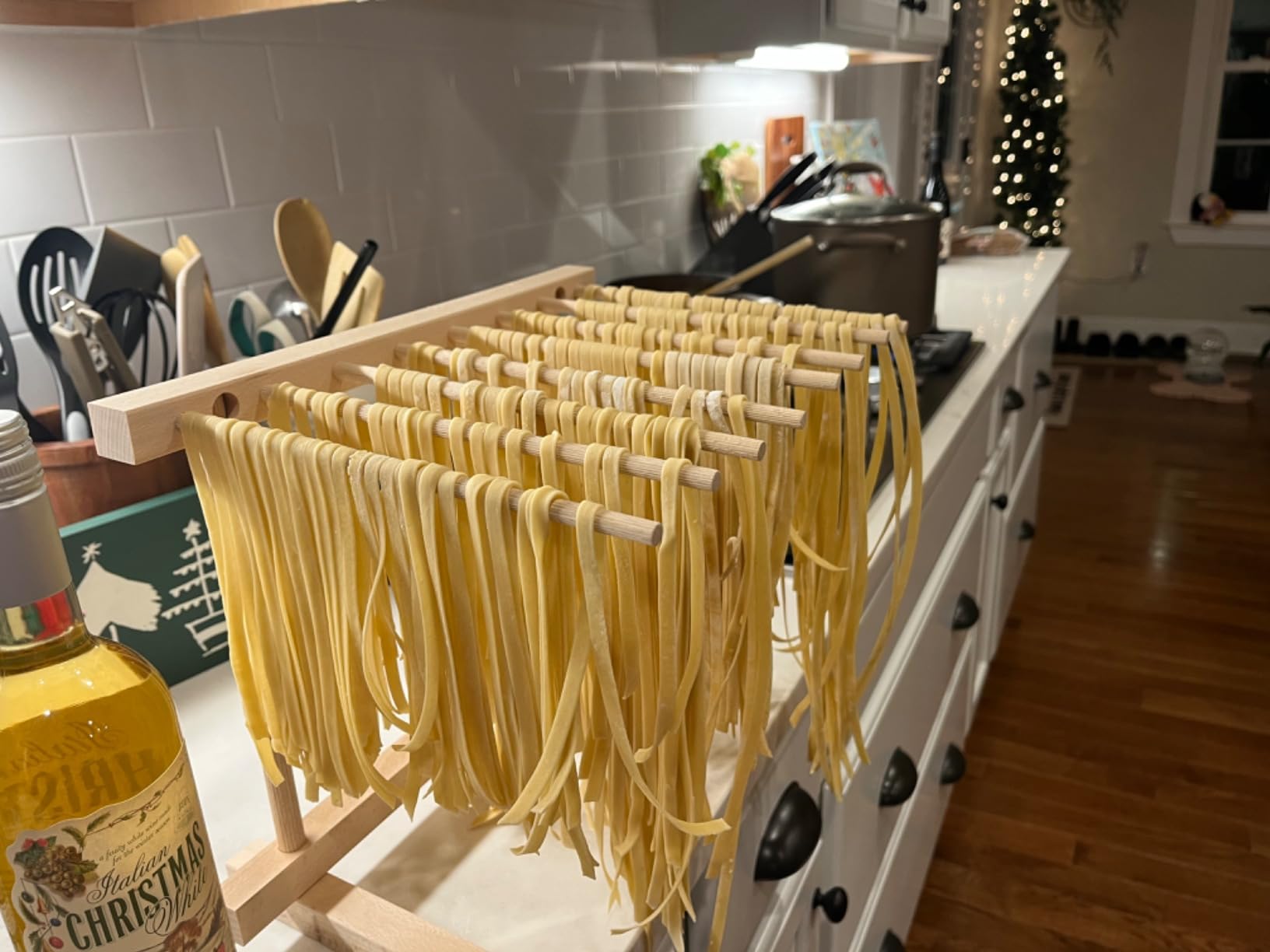 Eppicotispai EP 102 Natural Beechwood Collapsable Pasta Drying Rack customer photo 1