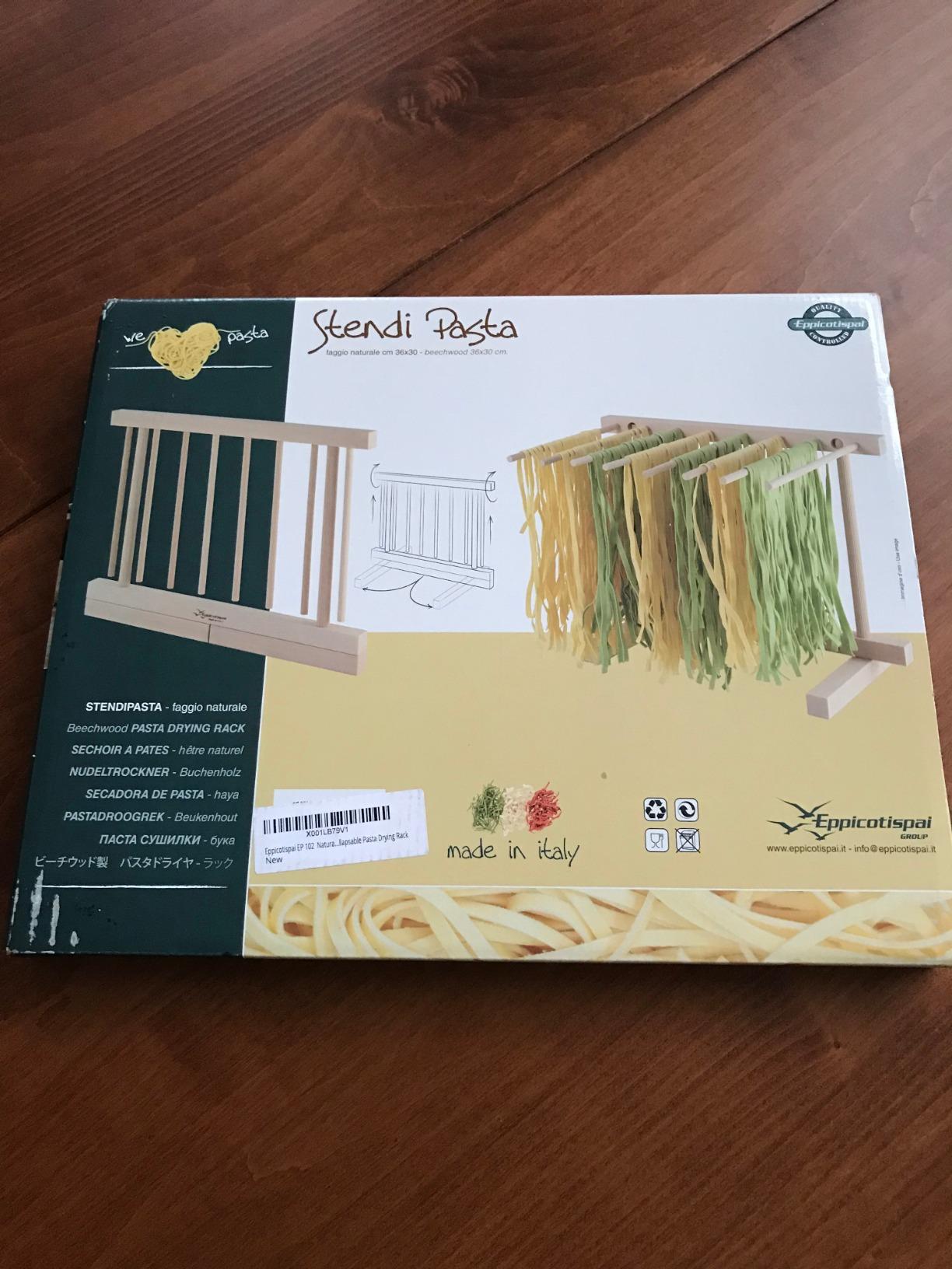 Eppicotispai EP 102 Natural Beechwood Collapsable Pasta Drying Rack customer photo 2