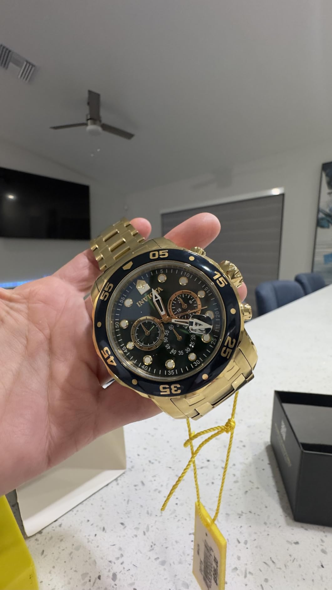 Invicta Men's Pro Diver Collection Chronograph Watch customer photo 2