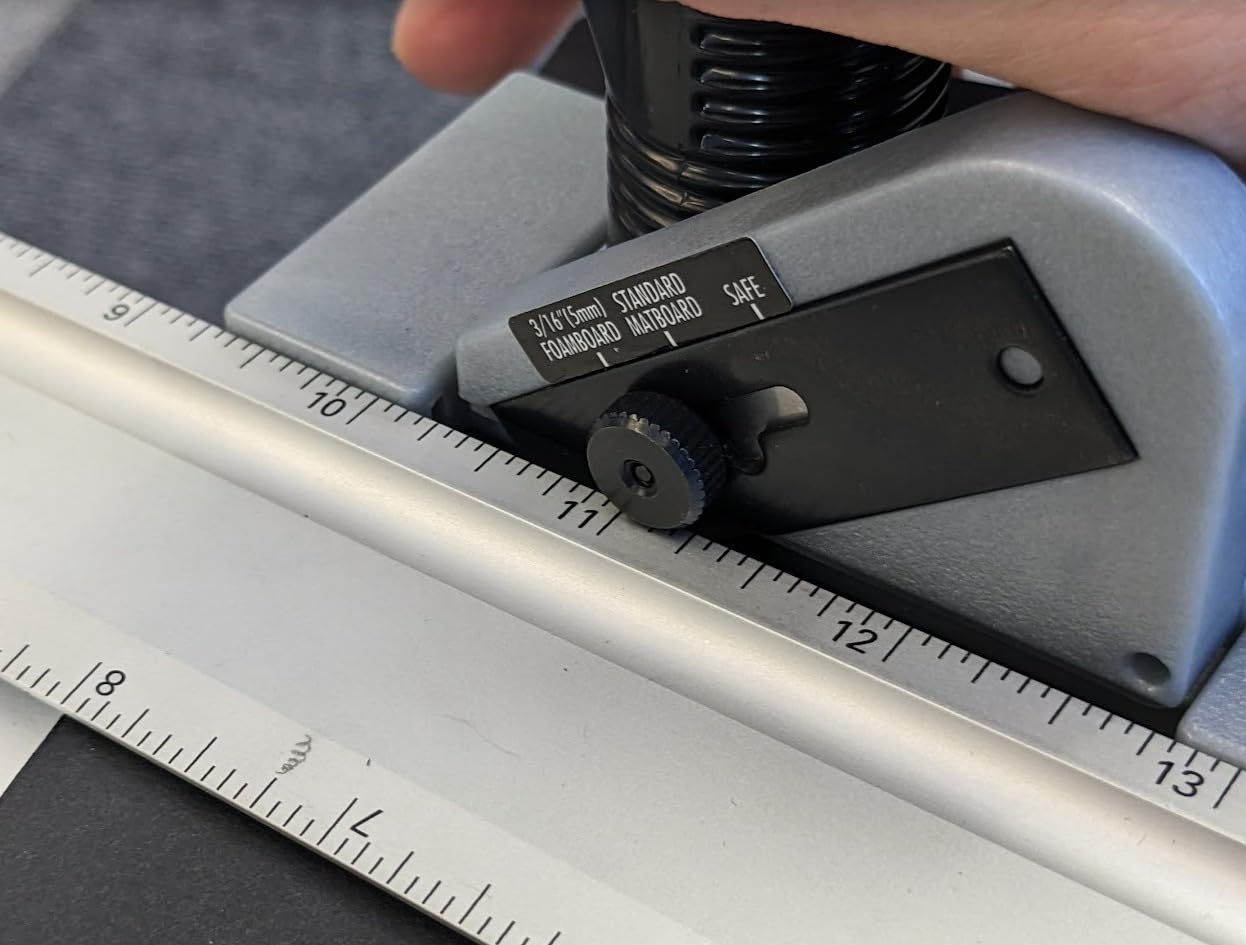 Logan 701-1 Straight Cutter Elite Straight Matboard and Foamboard Cutter For Framing and Matting customer photo 2