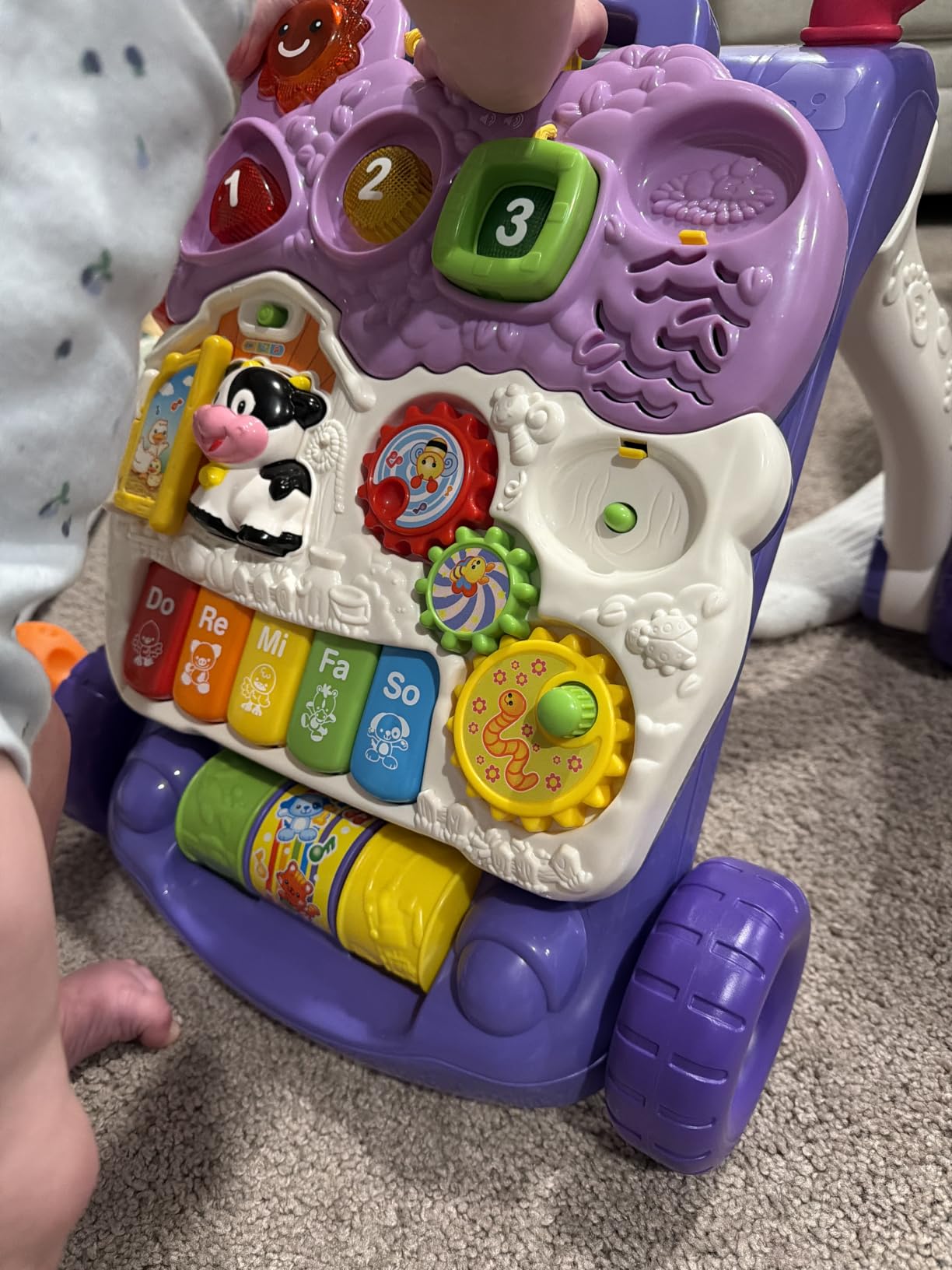 VTech Sit-to-Stand Learning Walker (Frustration Free Packaging) customer photo 2