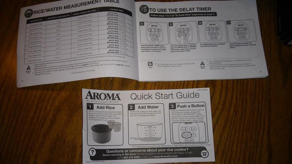 Aroma Housewares 20 Cup Cooked (10 cup uncooked) Digital Rice Cooker, Slow Cooker, Food Steamer, SS Exterior (ARC-150SB), Black customer photo 1