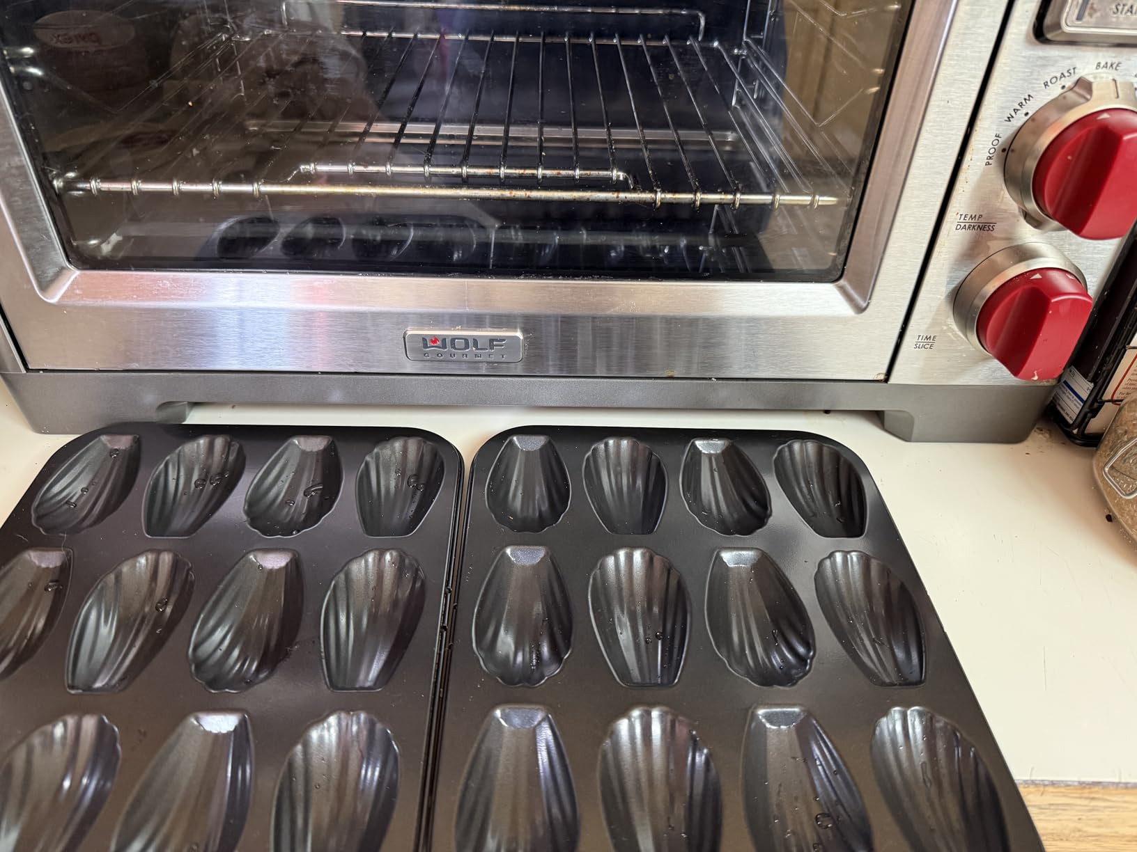 IBILI Madeleine Pan 12-Cup Non-Stick French Bakeware, Made in Spain customer photo 2