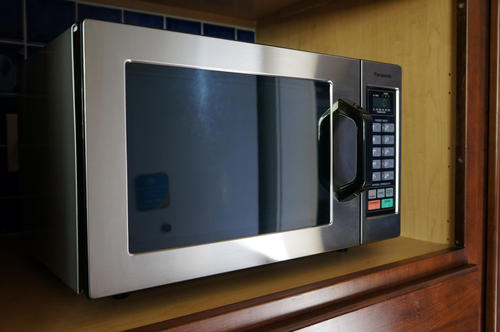 Panasonic NE-1054F Compact Light-Duty Countertop Commercial Microwave Oven with 10 Programmable Memory and Touch Screen Control, 1000W, 0.8 Cu. Ft, Stainless Steel customer photo 1