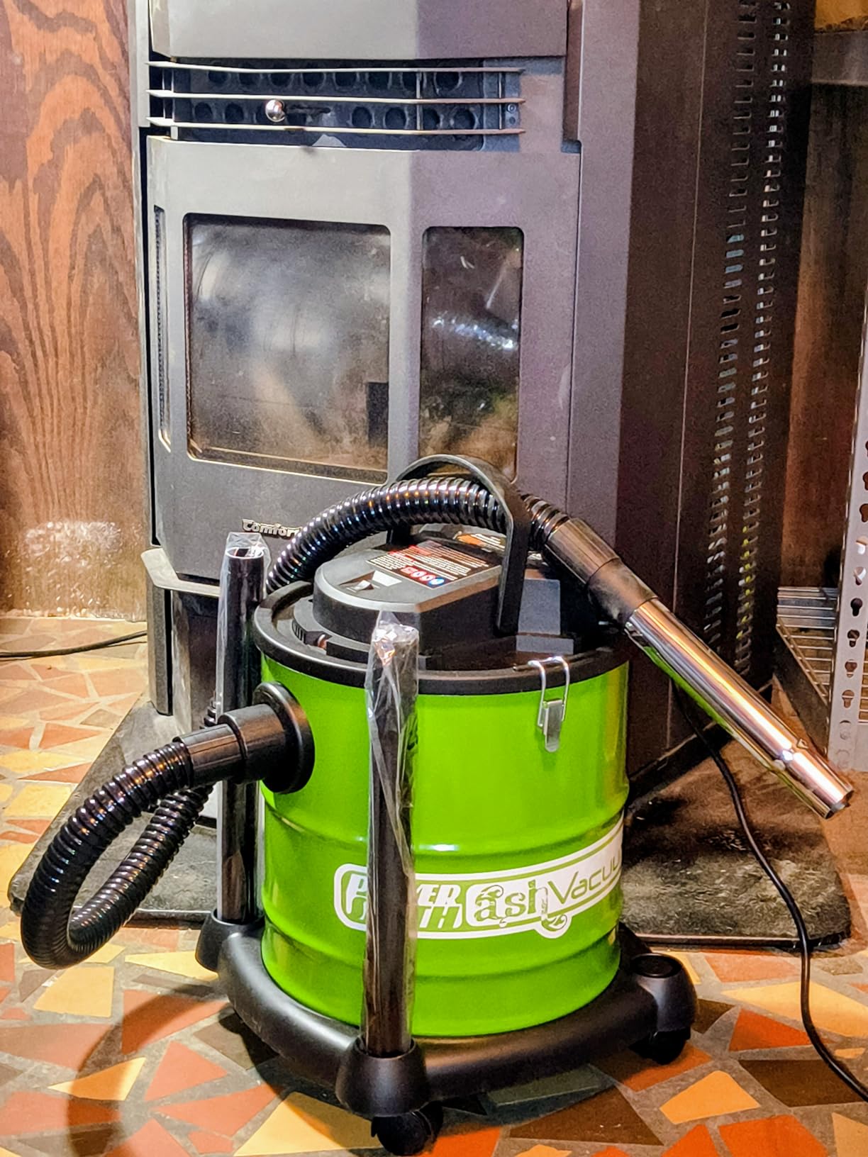 PowerSmith PAVC101 10 Amp Ash Vacuum, Green / Black customer photo 1