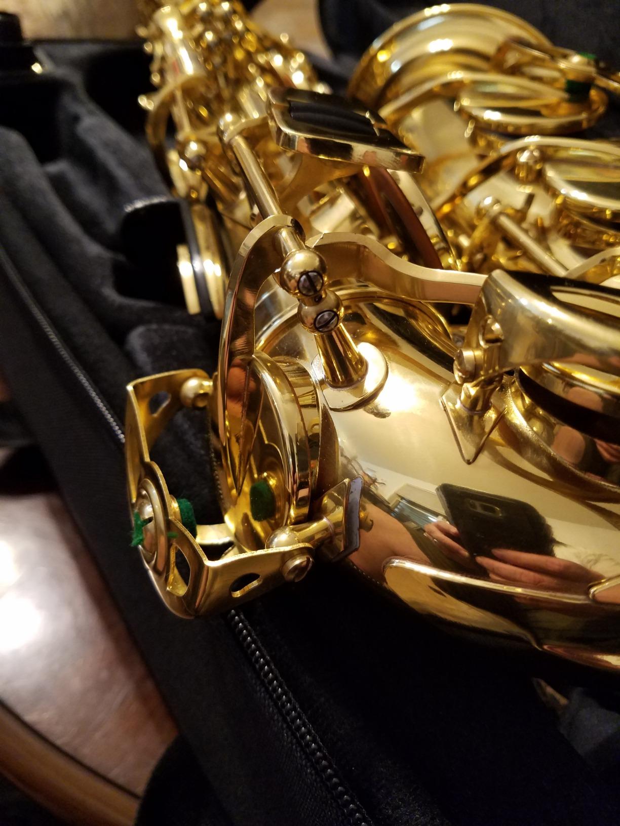 Jean Paul AS-400 Alto Saxophone - Golden Brass Lacquered customer photo 2