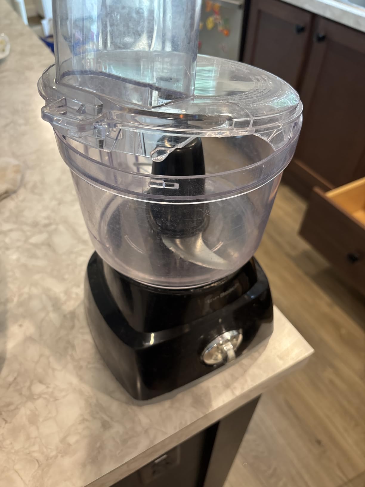 Hamilton Beach 8 Cup Food Processor & Vegetable Chopper | Large Feed Chute | Powerful 450 Watt Motor | Stainless Steel S-Blade and Reversible Shredding Disc | Black | 70740G customer photo 1