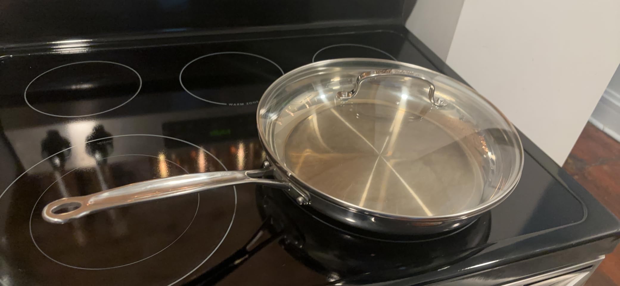 Cuisinart 12 Inch Skillet with Glass Cover, Chef's Classic Collection, 722-30G customer photo 1
