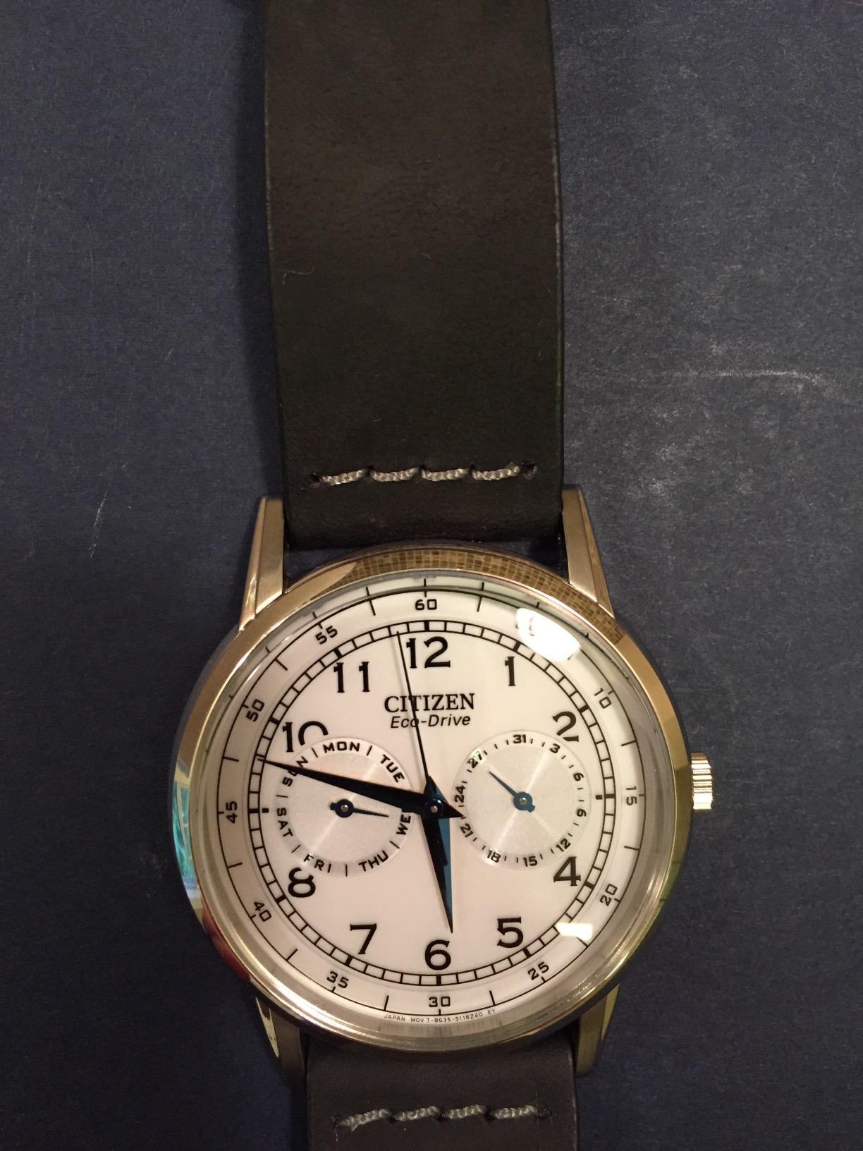 Citizen Eco-Drive Corso Mens Watch, Stainless Steel, Classic customer photo 2