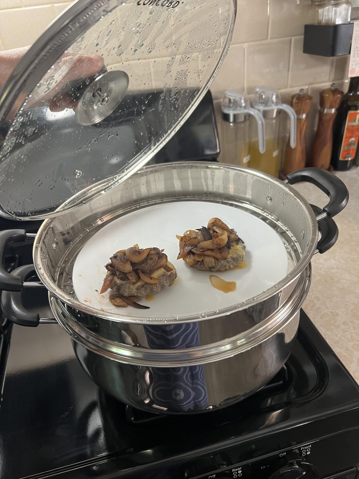 Concord 30 CM Stainless Steel 3 Tier Steamer Pot Steaming Cookware - Triply Bottom customer photo 2