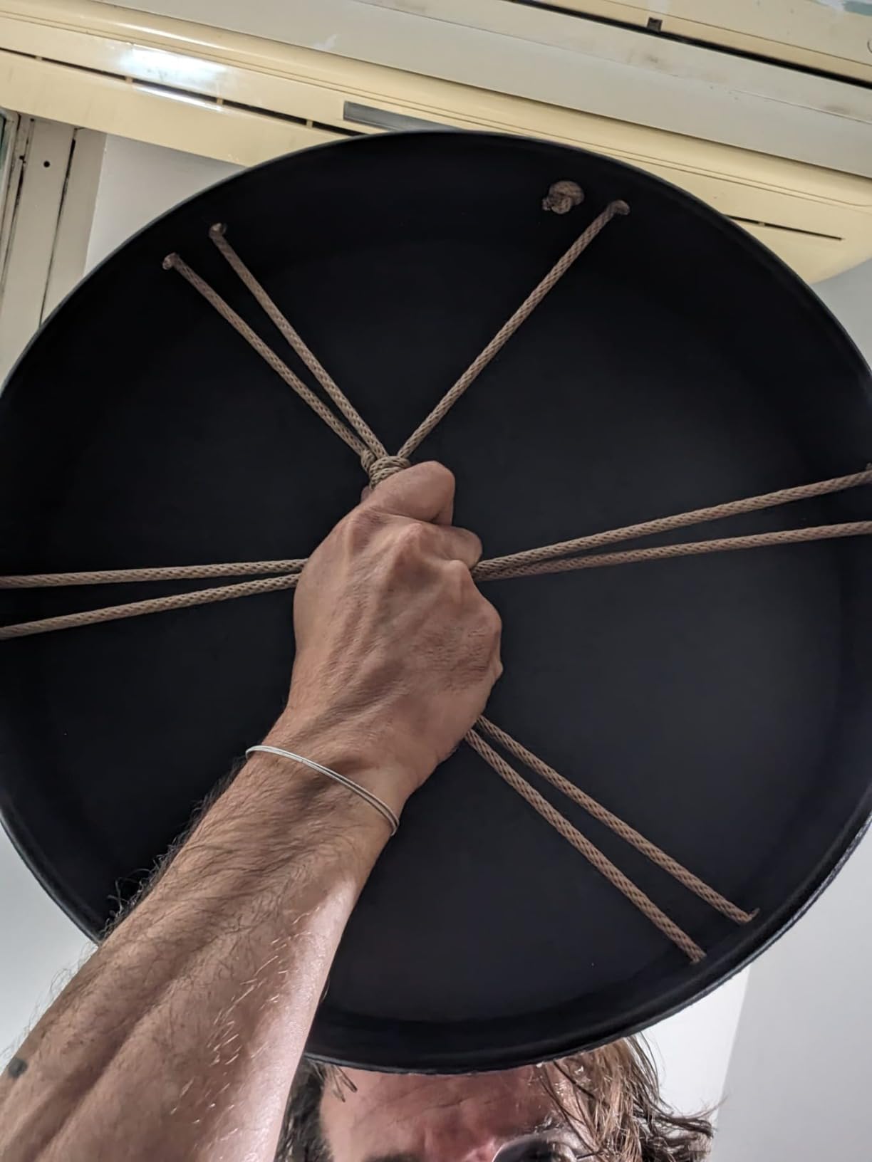 Remo Buffalo Drum - Black Earth, 16