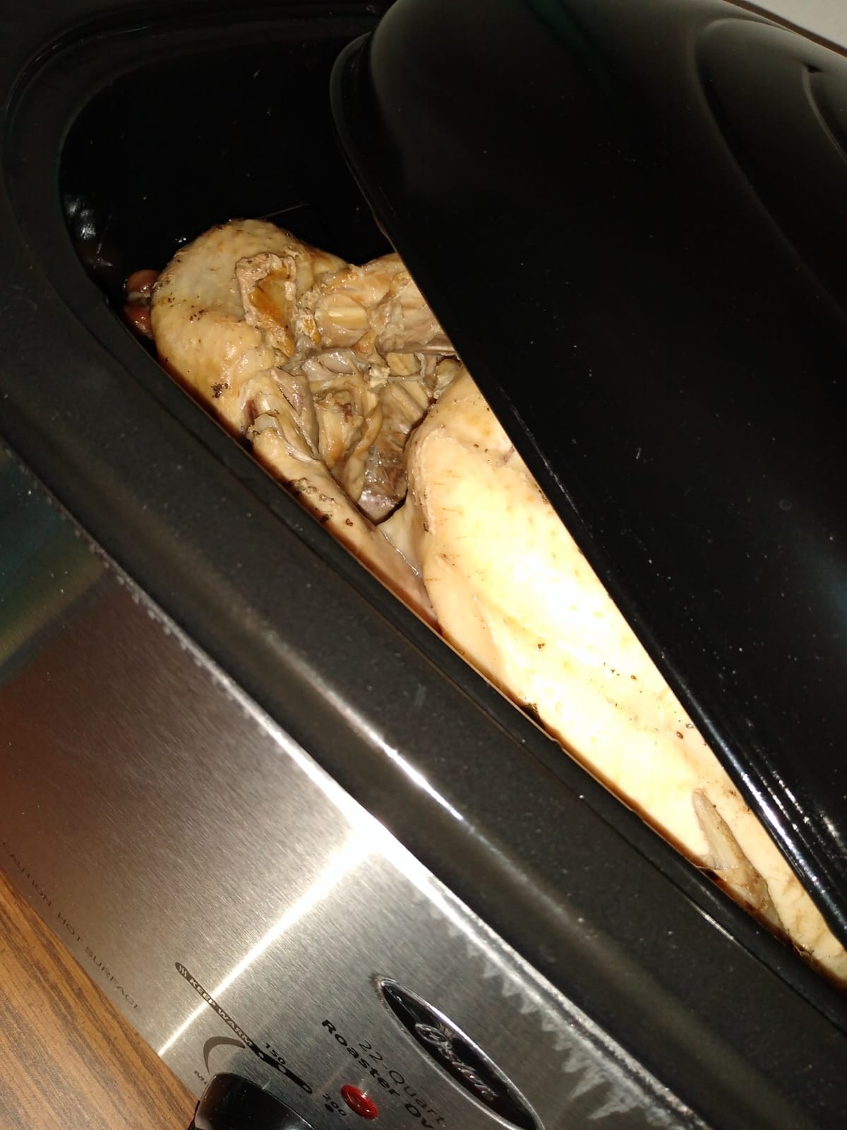 Oster Roaster Oven with Self-Basting Lid | 22 Qt, Stainless Steel customer photo 1