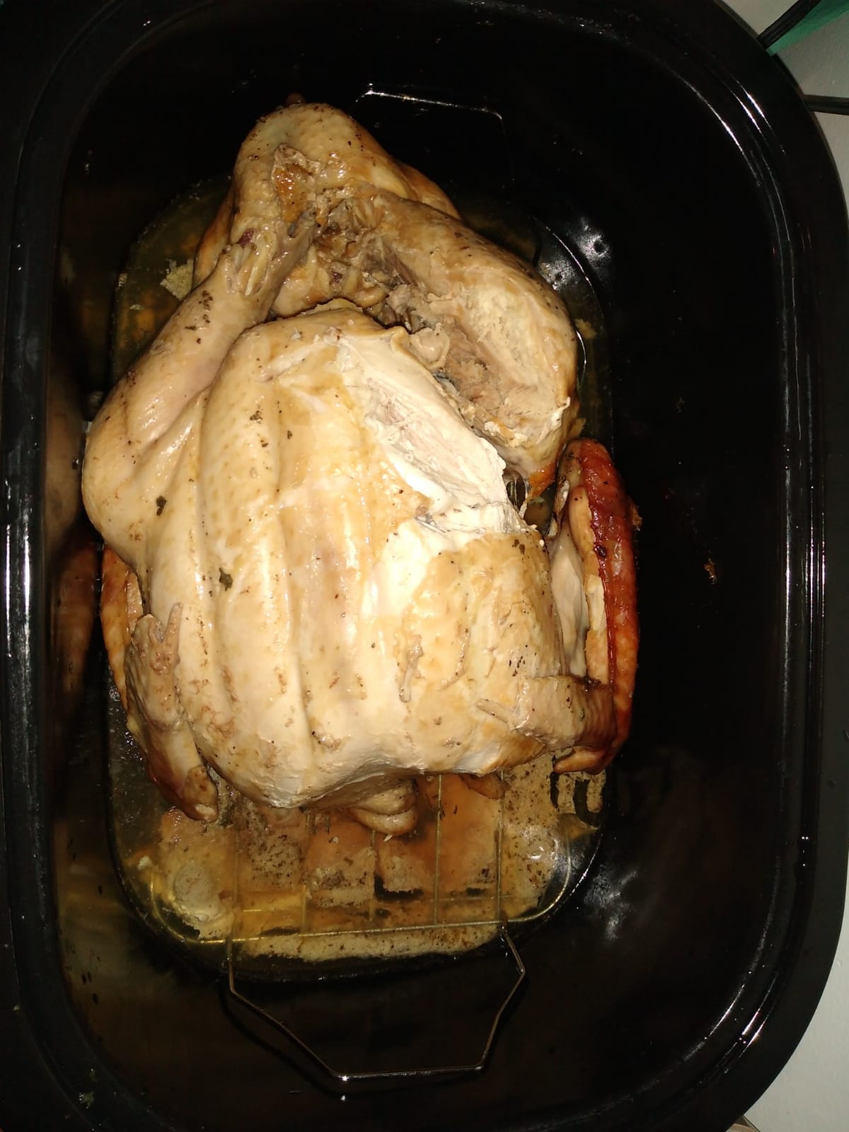 Oster Roaster Oven with Self-Basting Lid | 22 Qt, Stainless Steel customer photo 2