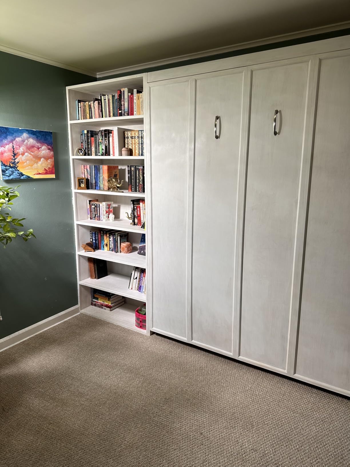 Create-A-Bed Queen Size Deluxe Murphy Bed Kit, Vertical customer photo 2