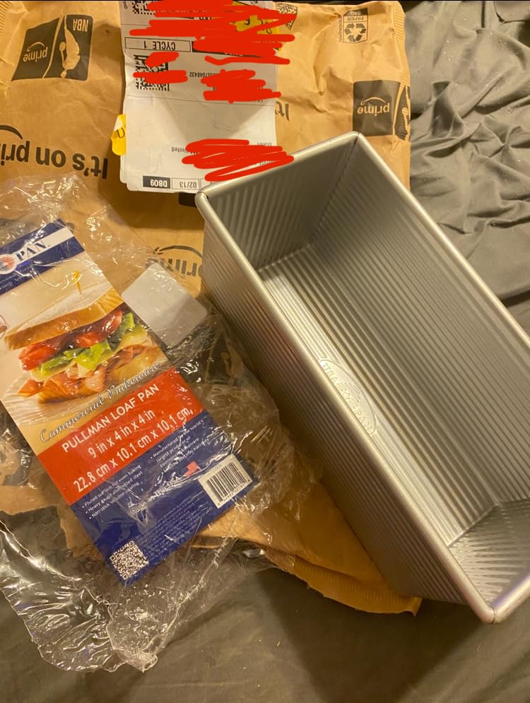 USA Pan Bakeware Pullman Loaf Pan, Small customer photo 2